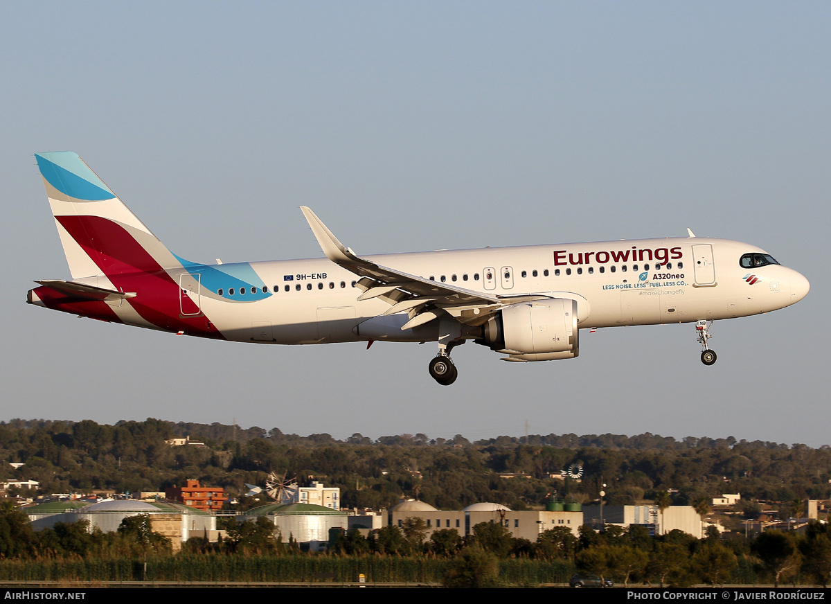 Aircraft Photo of 9H-ENB | Airbus A320-251N | Eurowings | AirHistory.net #689640