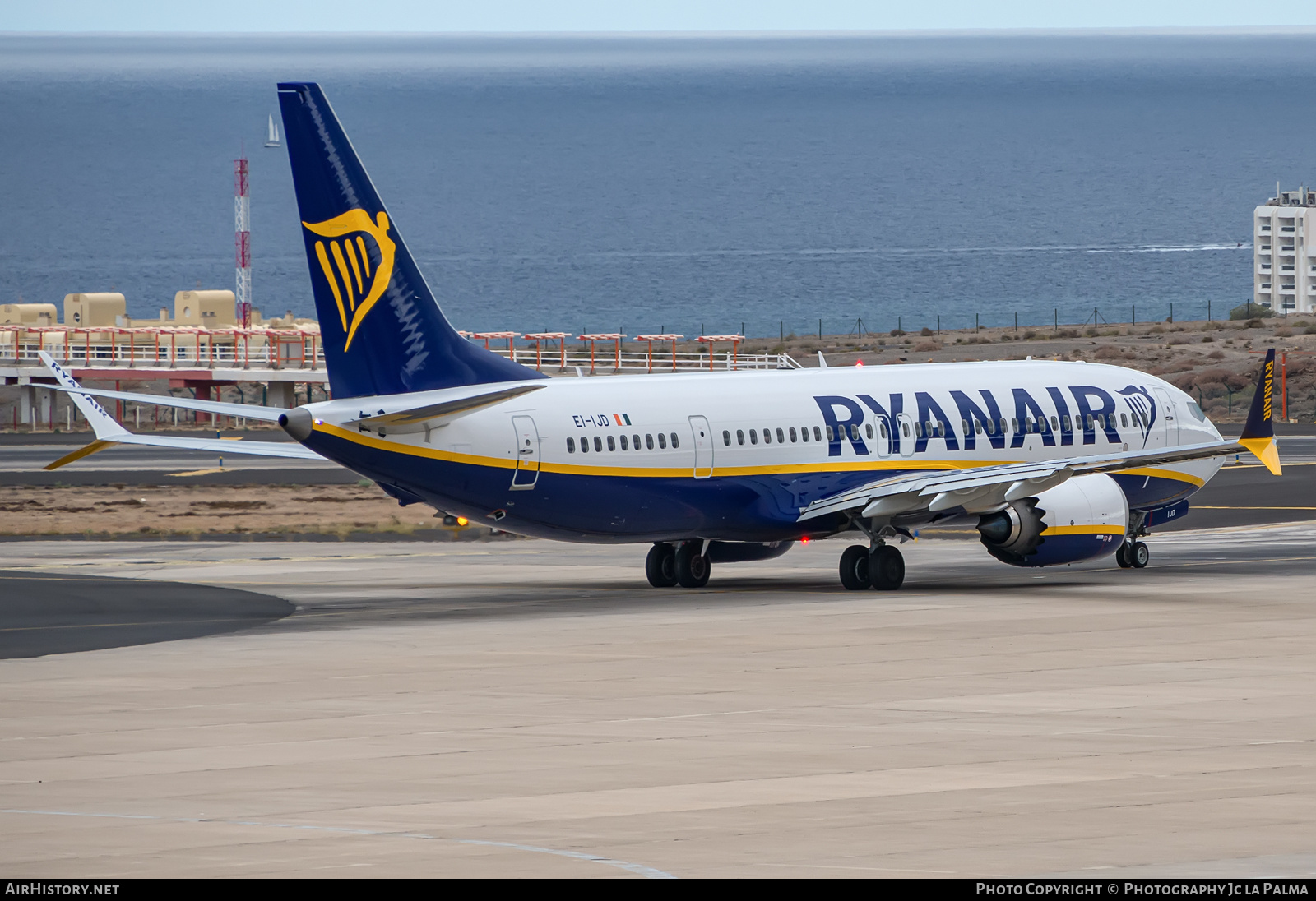 Aircraft Photo of EI-IJD | Boeing 737-8200 Max 200 | Ryanair | AirHistory.net #689643