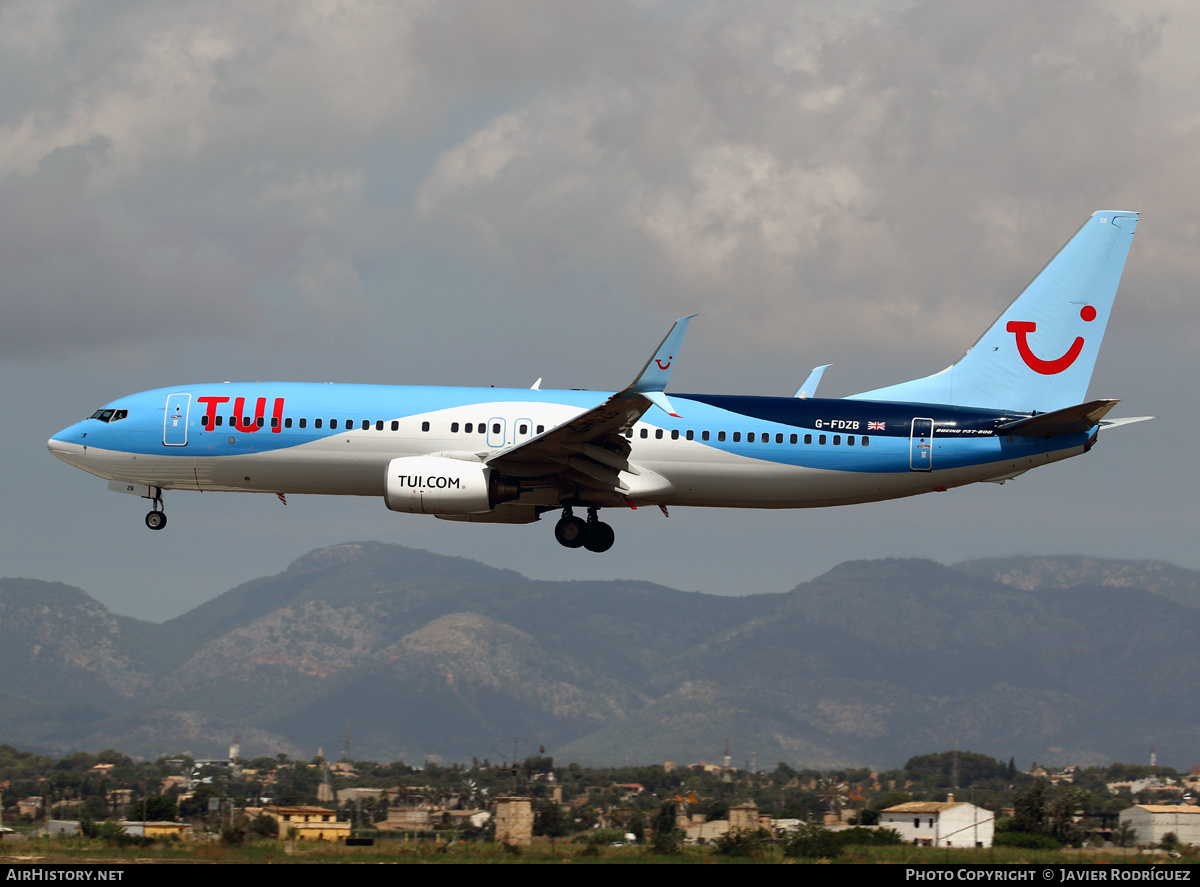 Aircraft Photo of G-FDZB | Boeing 737-8K5 | TUI | AirHistory.net #689647