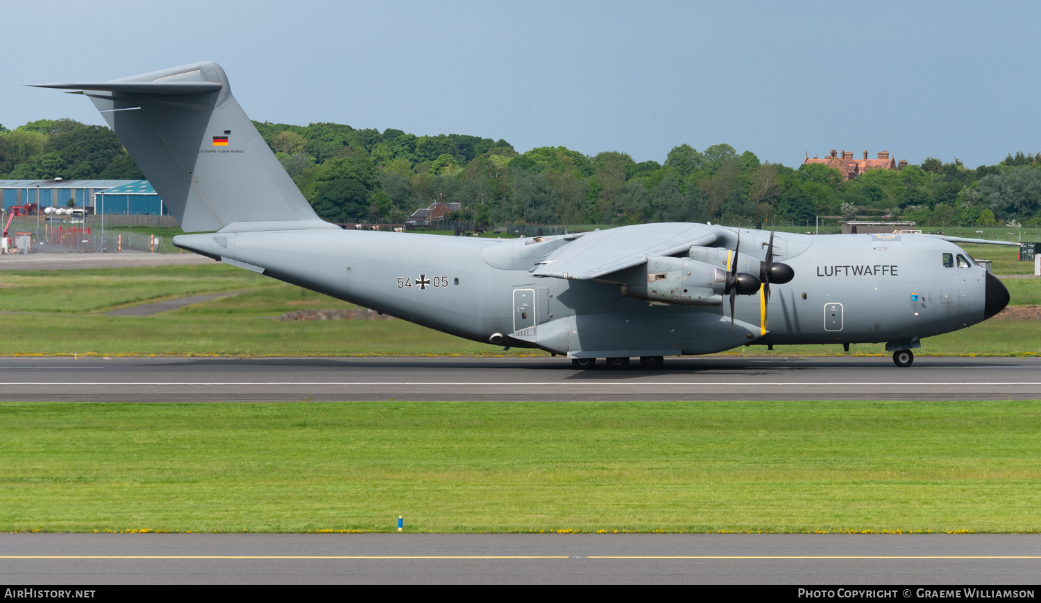 Aircraft Photo of 5405 | Airbus A400M Atlas | Germany - Air Force | AirHistory.net #689661