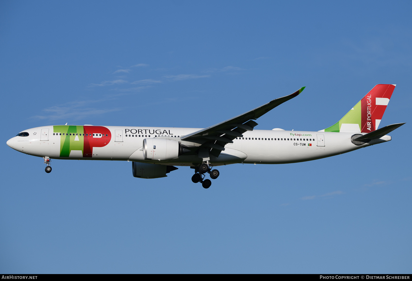 Aircraft Photo of CS-TUM | Airbus A330-941N | TAP Air Portugal | AirHistory.net #689673