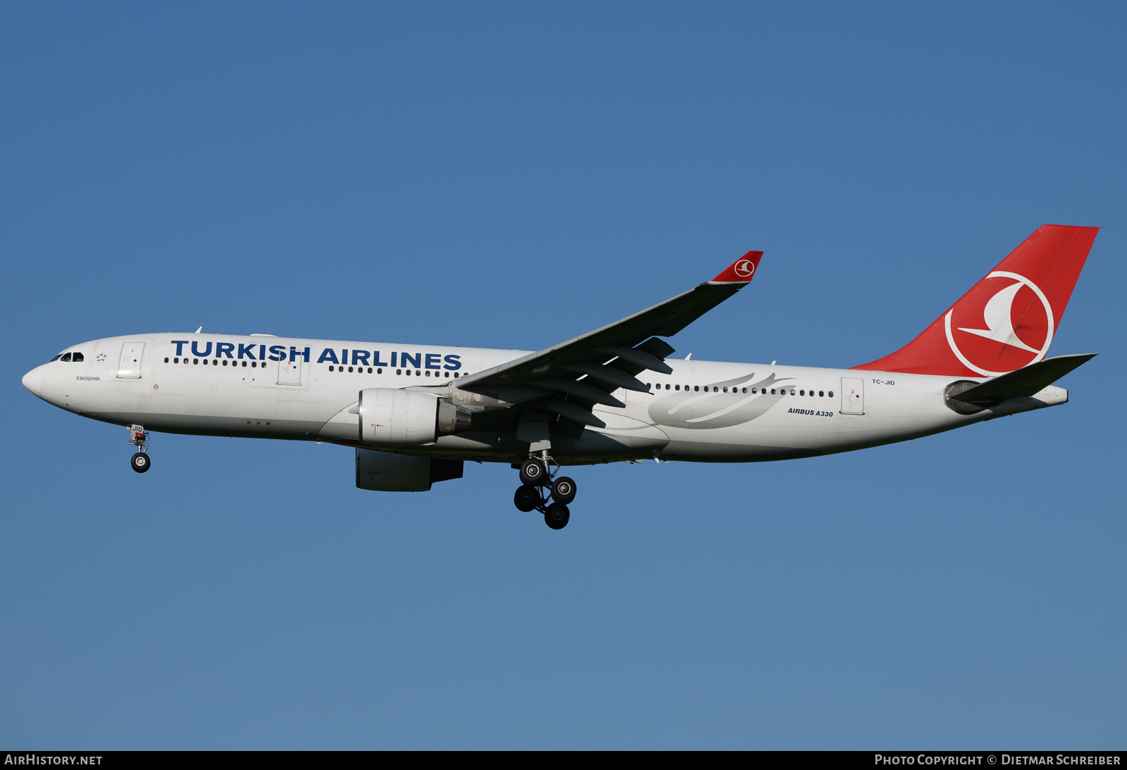 Aircraft Photo of TC-JIO | Airbus A330-223 | Turkish Airlines | AirHistory.net #689683