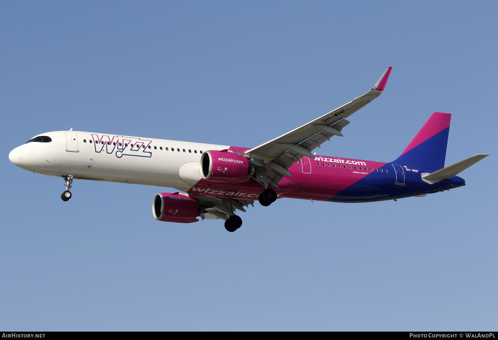 Aircraft Photo of 9H-WNF | Airbus A321-271NX | Wizz Air | AirHistory.net #689715