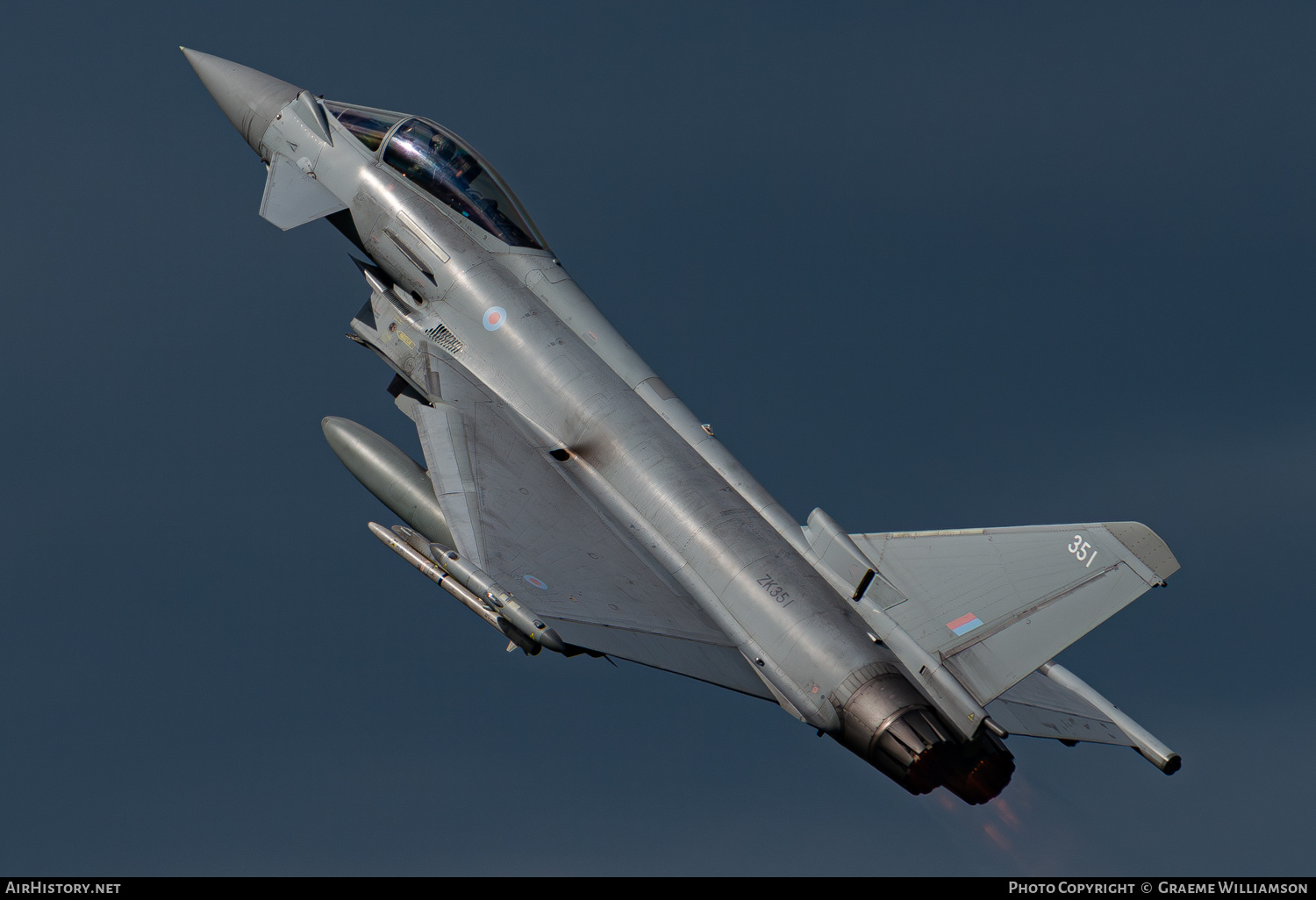 Aircraft Photo of ZK351 | Eurofighter EF-2000 Typhoon FGR4 | UK - Air Force | AirHistory.net #689721