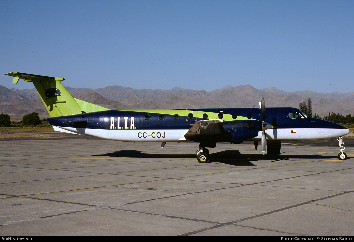 Aircraft Photo of CC-COJ | Beech 1900C-1 | ALTA - Asociados Latinoamericanos de Transporte Aéreo | AirHistory.net #689725