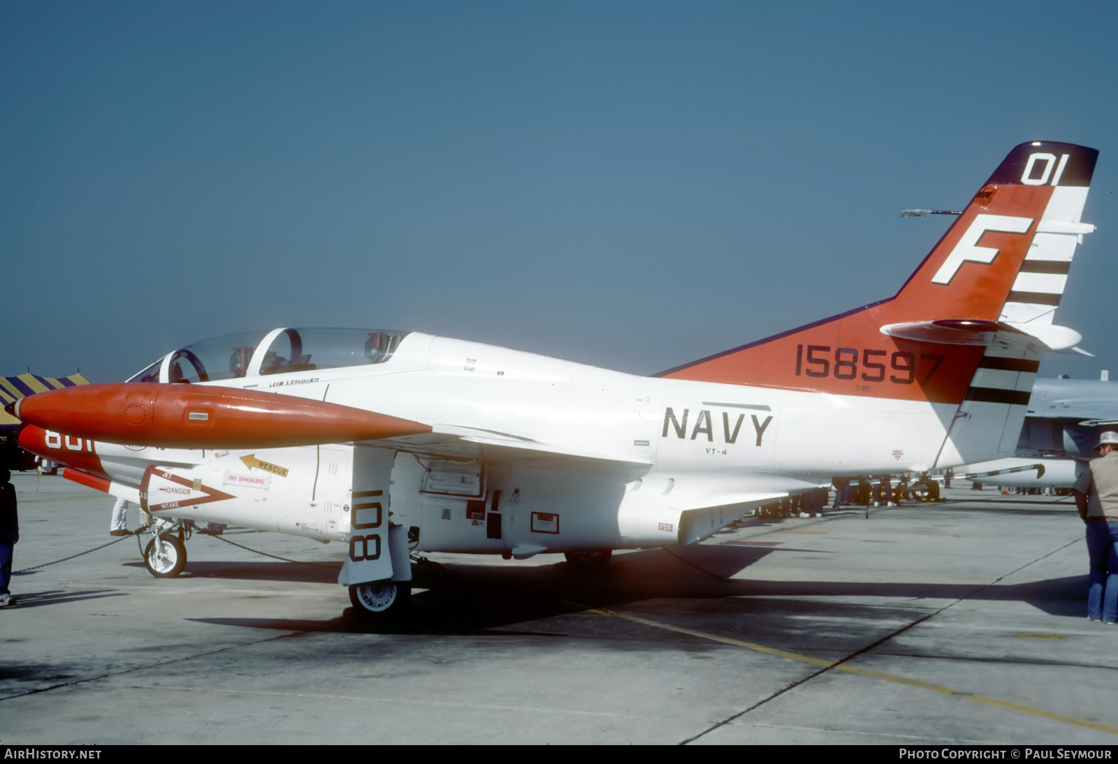 Aircraft Photo of 158597 | North American Rockwell T-2C Buckeye | USA - Navy | AirHistory.net #689756