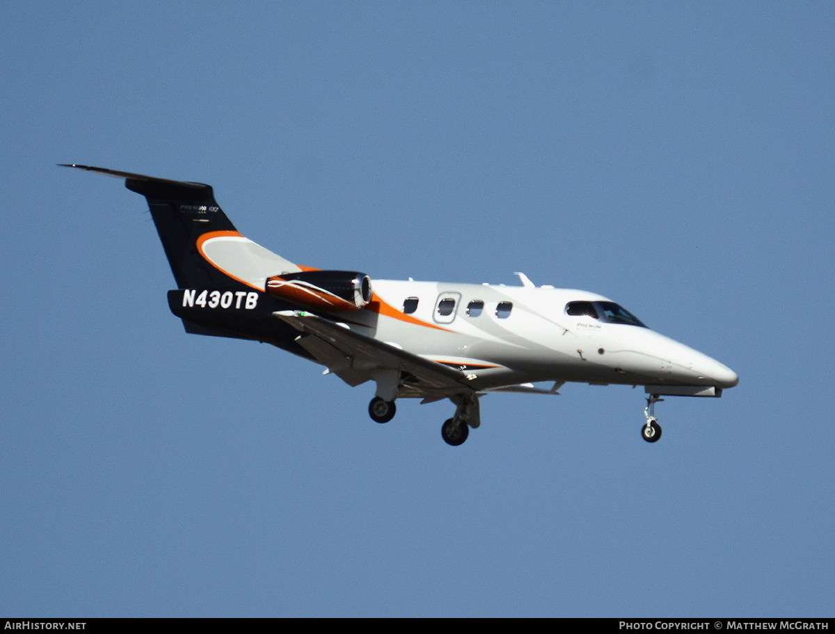 Aircraft Photo of N430TB | Embraer EMB-500 Phenom 100 | AirHistory.net #689757