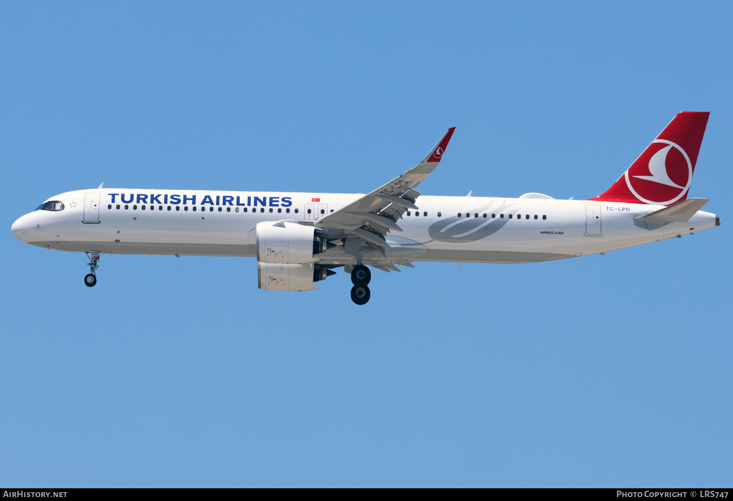 Aircraft Photo of TC-LPD | Airbus A321-271NX | Turkish Airlines | AirHistory.net #689769