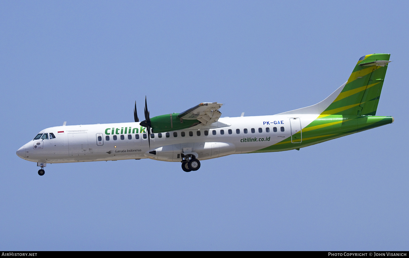 Aircraft Photo of PK-GAE | ATR ATR-72-600 (ATR-72-212A) | Citilink | AirHistory.net #689772