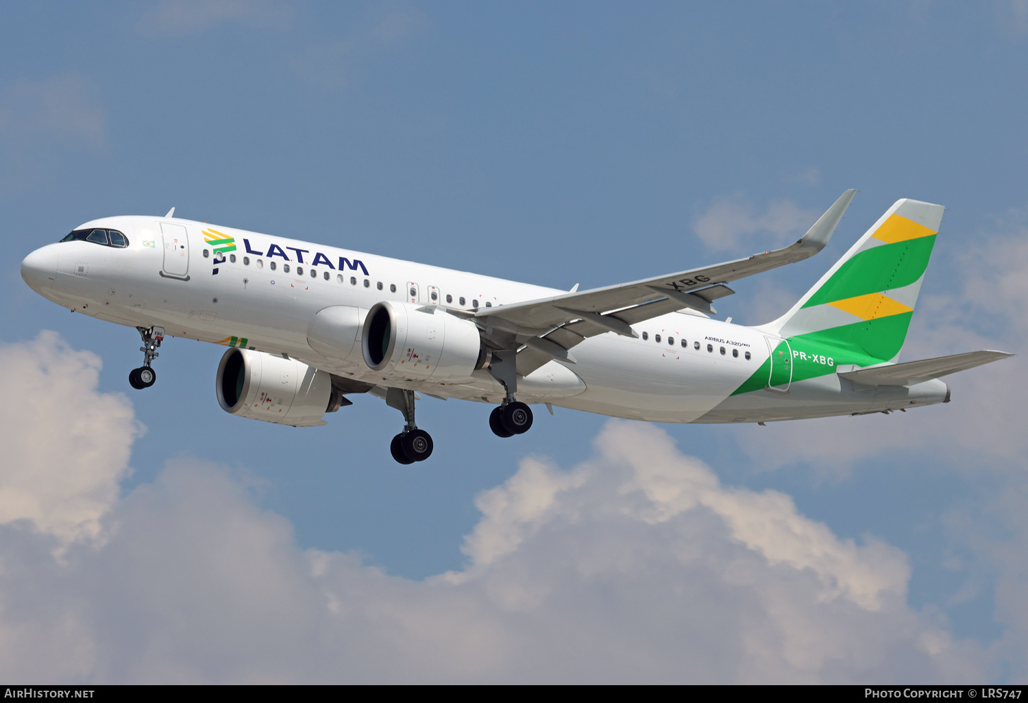 Aircraft Photo of PR-XBG | Airbus A320-271N | LATAM Airlines | AirHistory.net #689776
