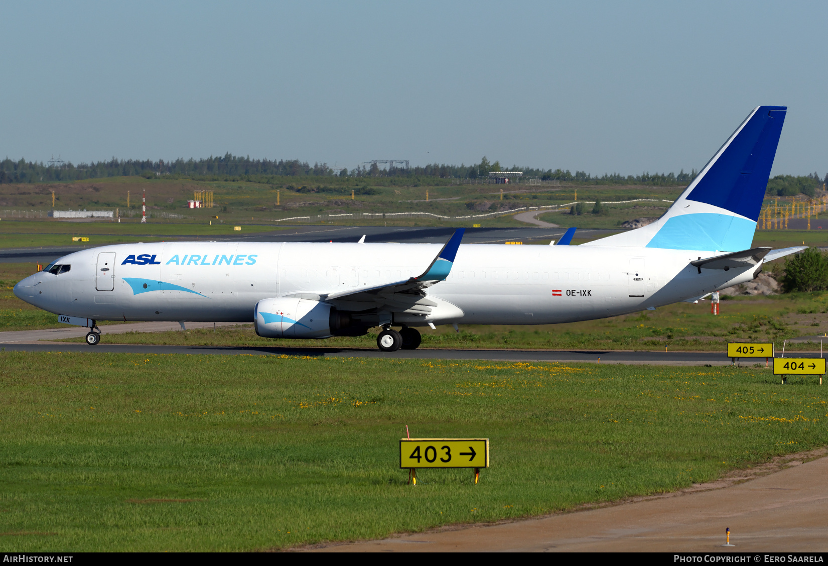Aircraft Photo of OE-IXK | Boeing 737-86N(BCF) | ASL Airlines | AirHistory.net #689780