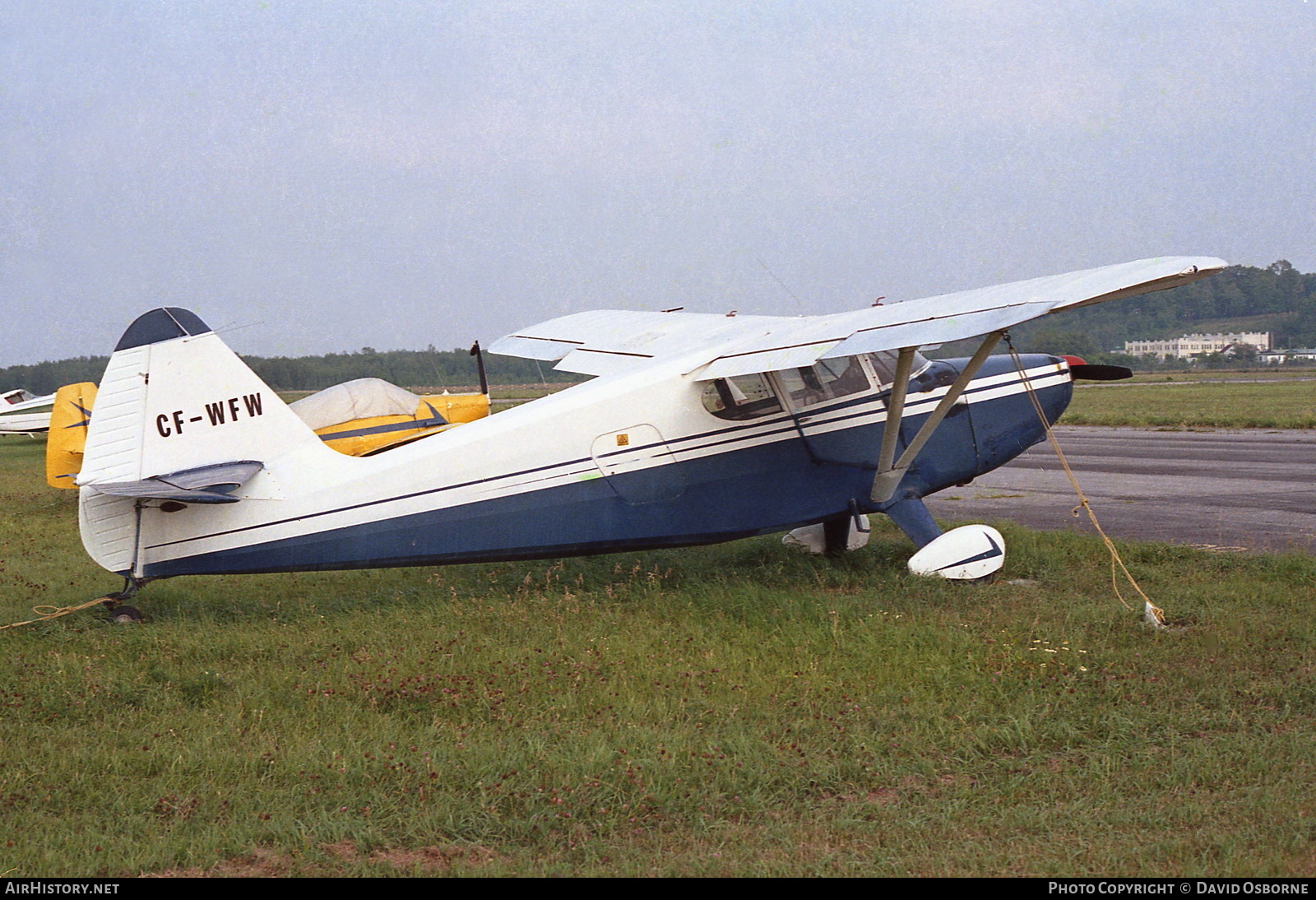 Aircraft Photo of CF-WFW | Stinson 108-1 Voyager | AirHistory.net #689784