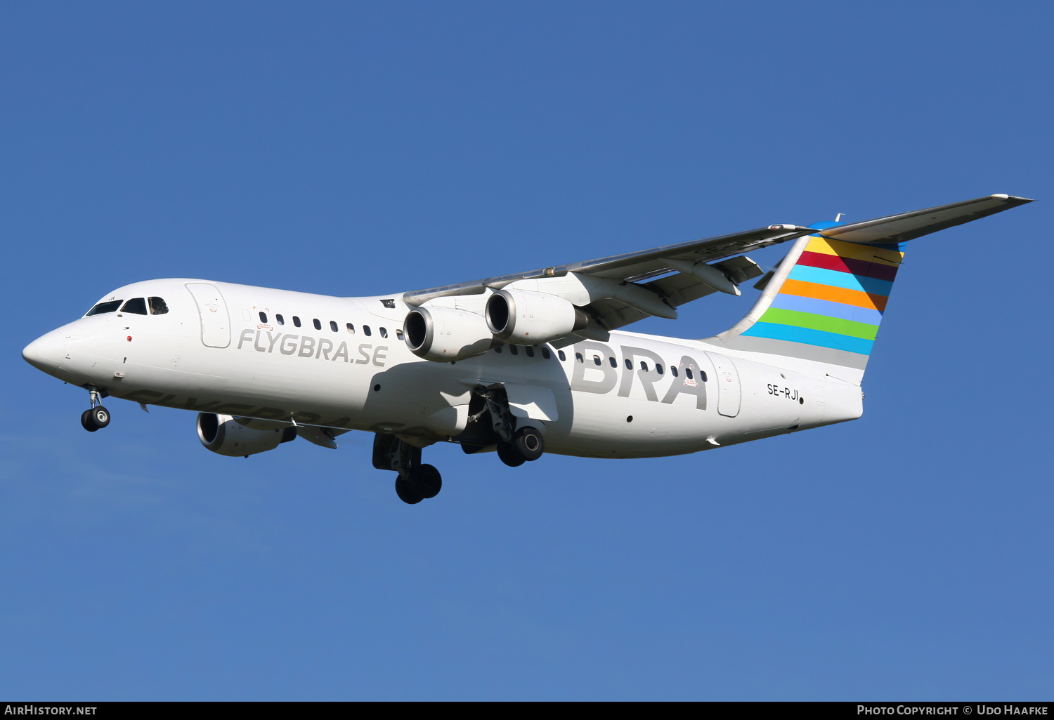 Aircraft Photo of SE-RJI | BAE Systems Avro 146-RJ100 | BRA - Braathens Regional Airlines | AirHistory.net #689792