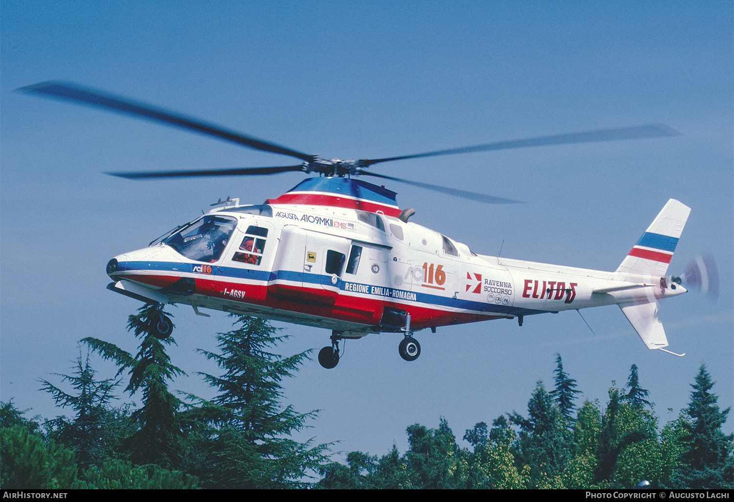 Aircraft Photo of I-AGSV | Agusta A109A-II | Elitos | AirHistory.net #689793