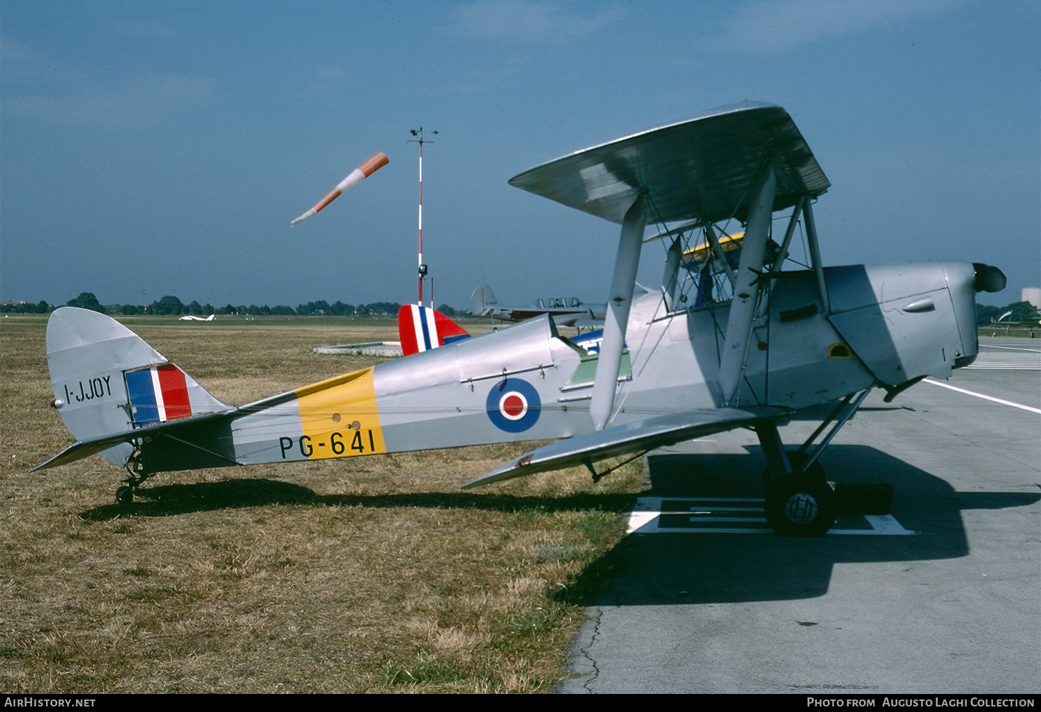 Aircraft Photo of I-JJOY / PG-641 | De Havilland D.H. 82A Tiger Moth | UK - Air Force | AirHistory.net #689796