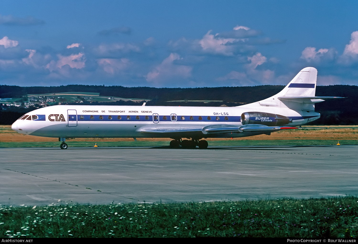 Aircraft Photo of OH-LSG | Sud SE-210 Caravelle 10B3 Super B | CTA - Compagnie de Transport Aérien | AirHistory.net #689798