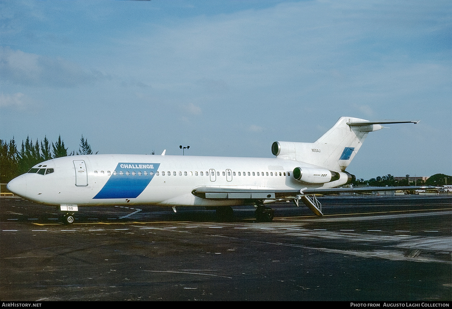 Aircraft Photo of N55AJ | Boeing 727-81 | Challenge Air International | AirHistory.net #689839