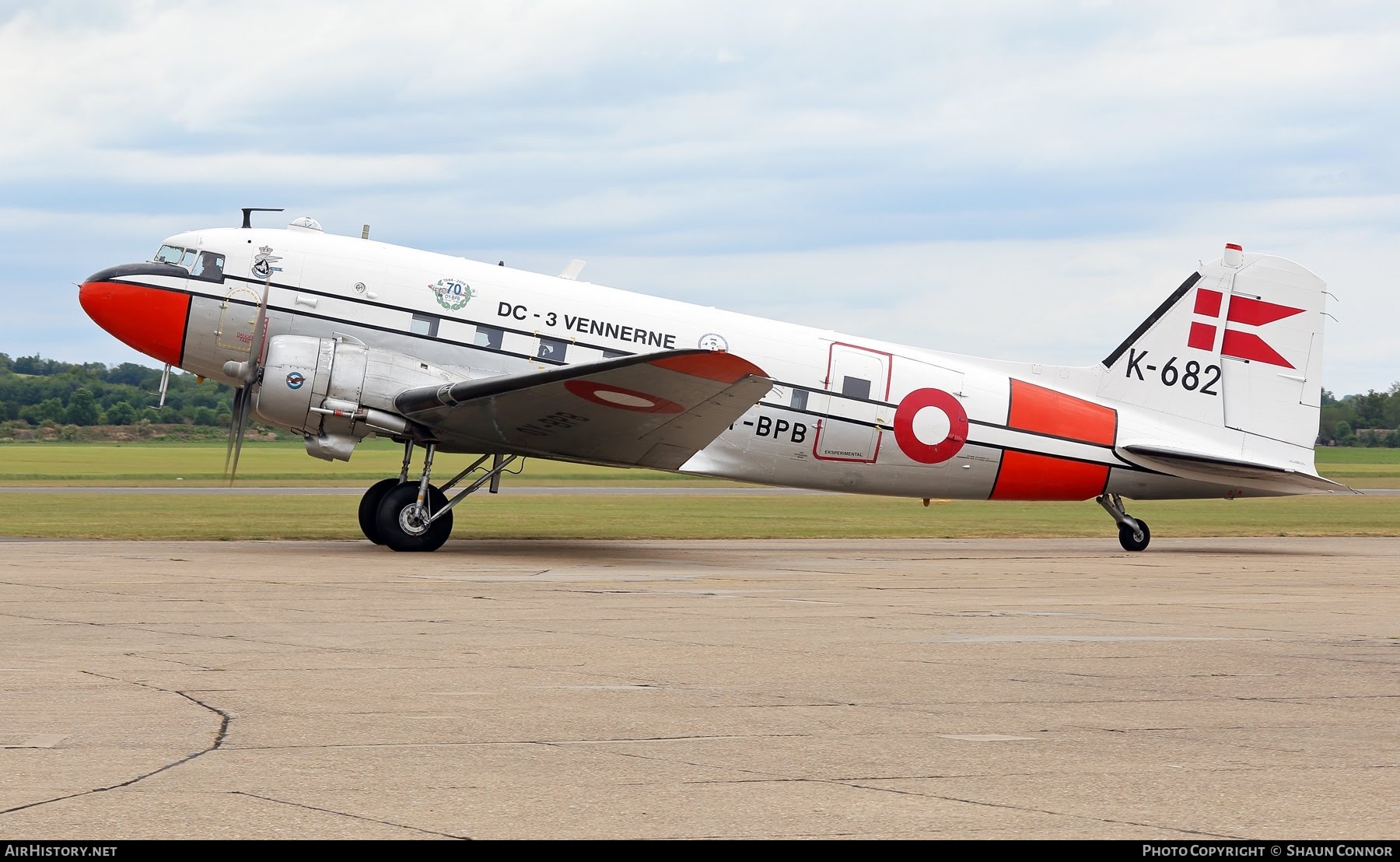 Aircraft Photo of OY-BPB / K-682 | Douglas C-47A Skytrain | Foreningen for Flyvende Museumsfly / DC-3 Vennerne | AirHistory.net #689843