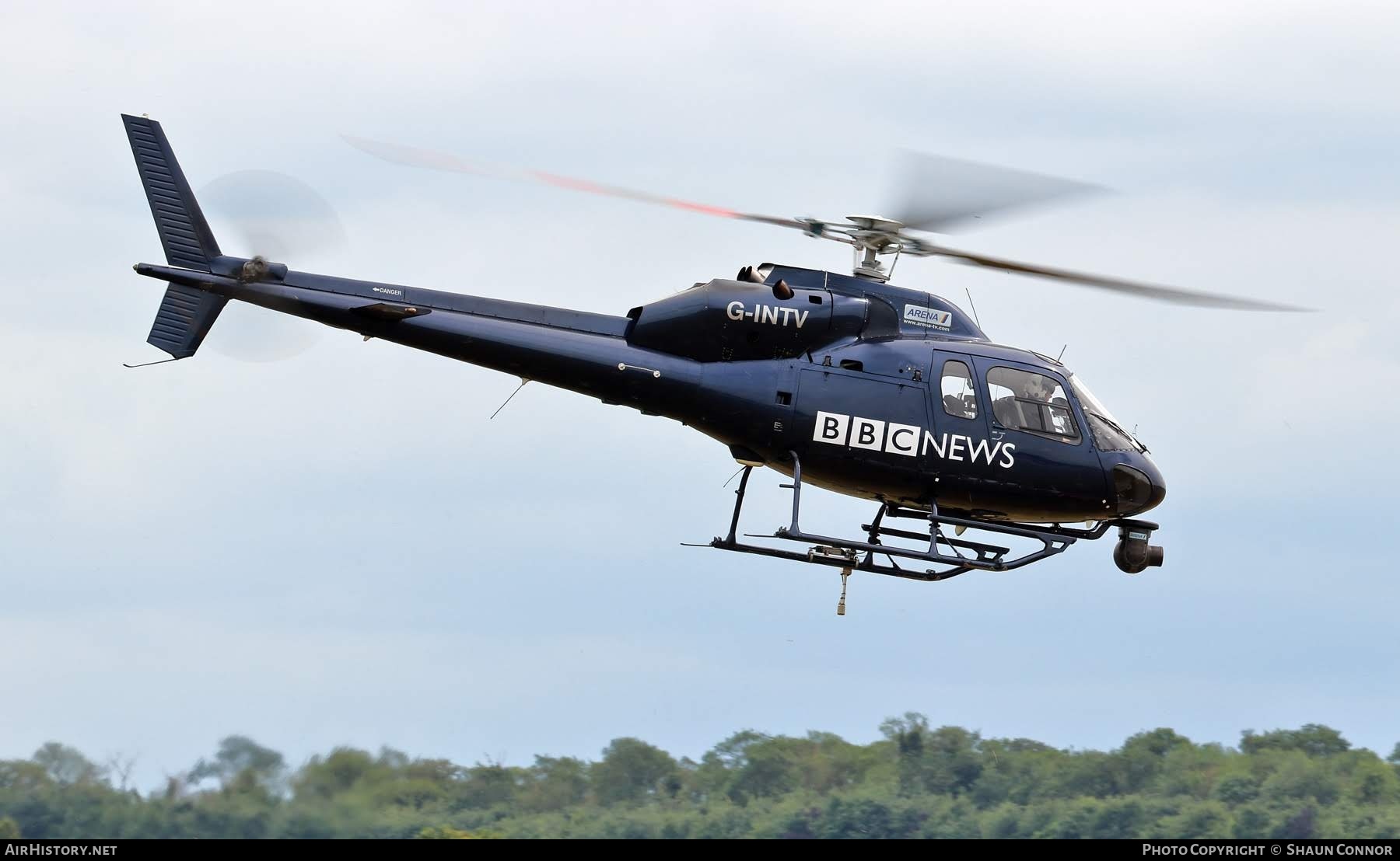 Aircraft Photo of G-INTV | Aerospatiale AS-355F-2 Ecureuil 2 | BBC News | AirHistory.net #689850