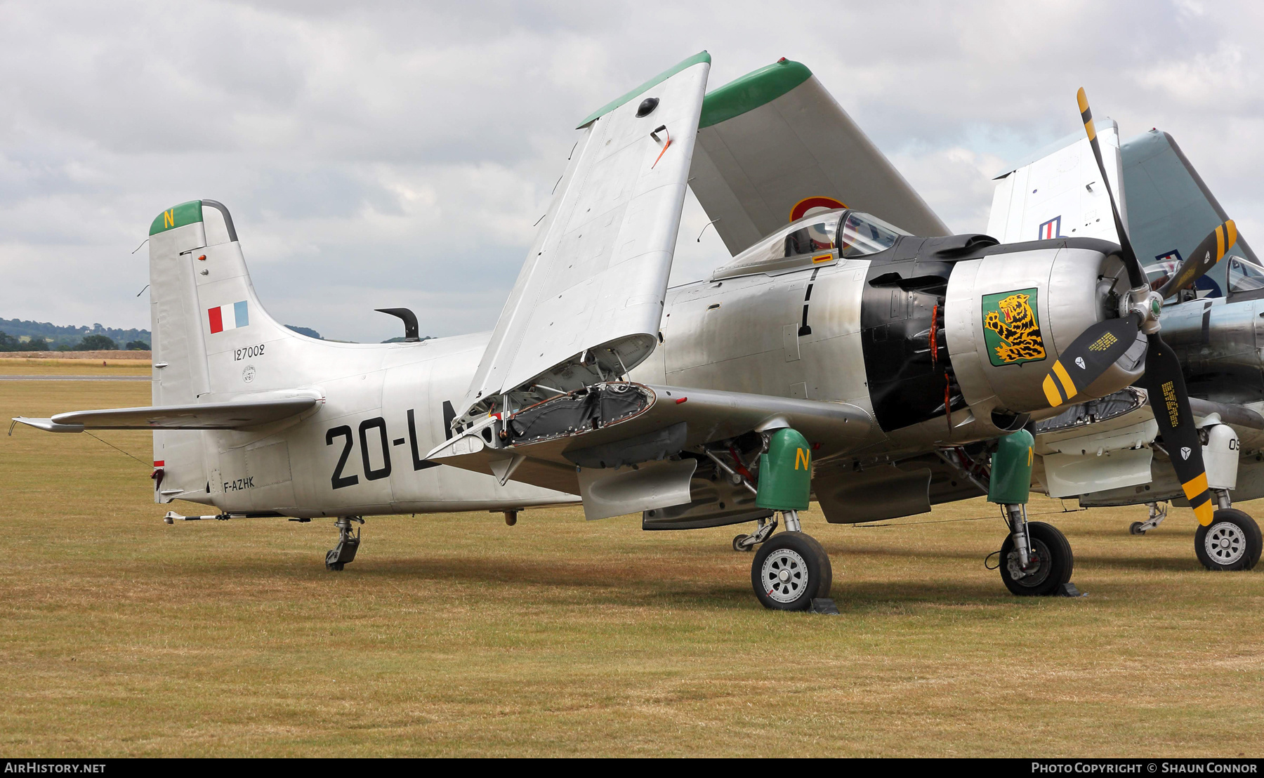 Aircraft Photo of F-AZHK / 127002 | Douglas A-1D Skyraider (AD-4NA) | France - Air Force | AirHistory.net #689861