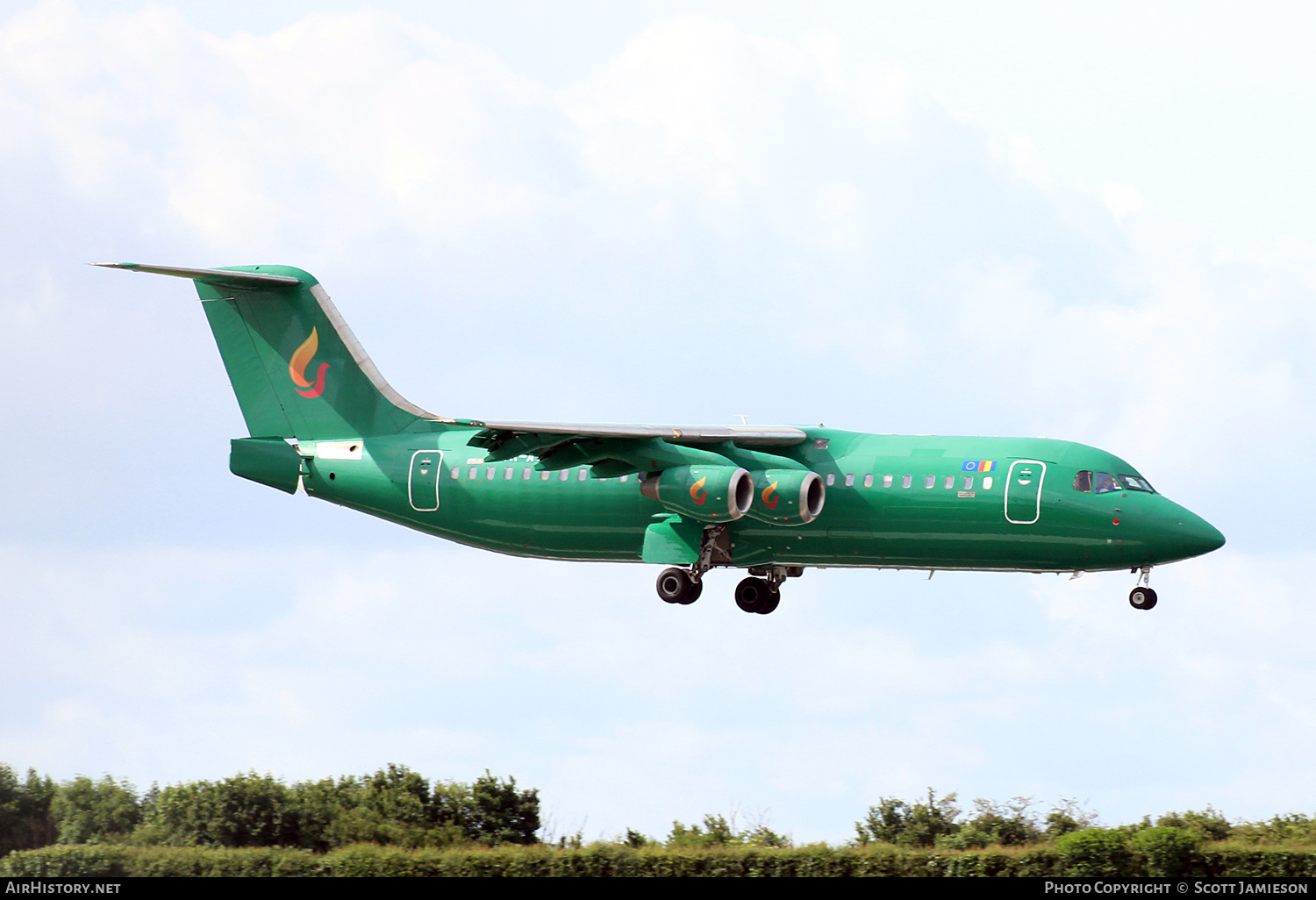 Aircraft Photo of YR-AVR | British Aerospace BAe-146-300 | Aviro Air | AirHistory.net #689880