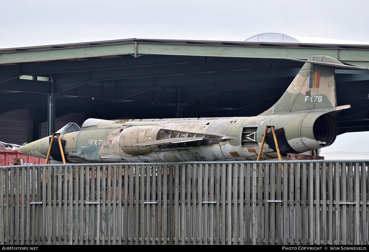 Aircraft Photo of FX79 | Lockheed F-104G Starfighter | Belgium - Air Force | AirHistory.net #689884