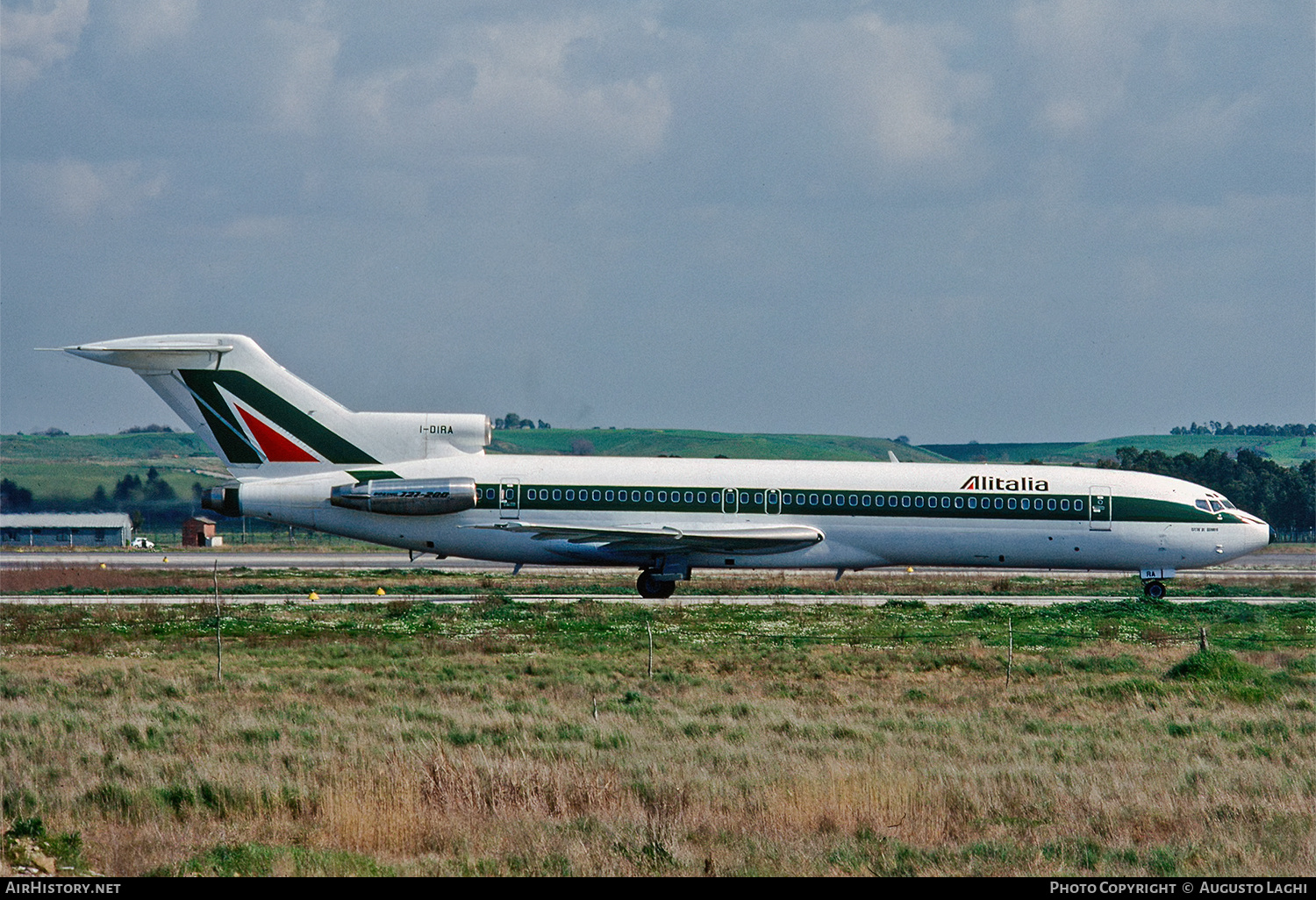 Aircraft Photo of I-DIRA | Boeing 727-243/Adv | Alitalia | AirHistory.net #689885