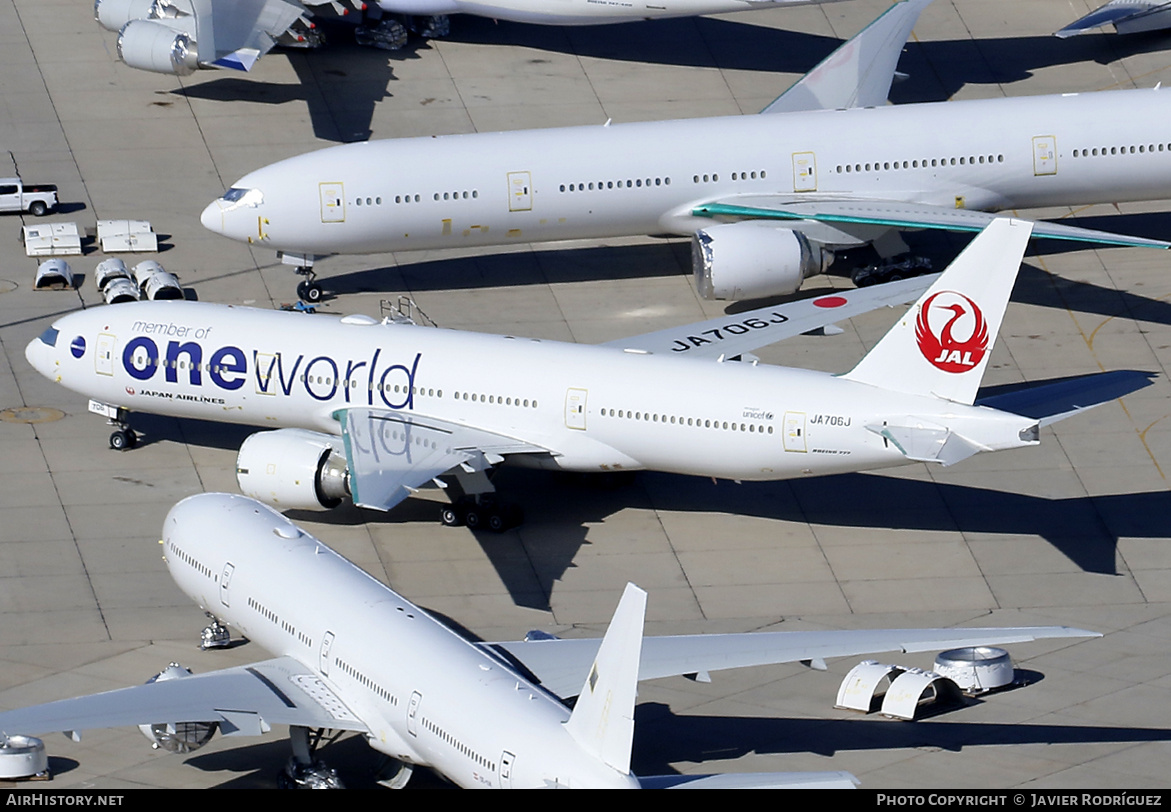 Aircraft Photo of JA706J | Boeing 777-246/ER | Japan Airlines - JAL | AirHistory.net #689887