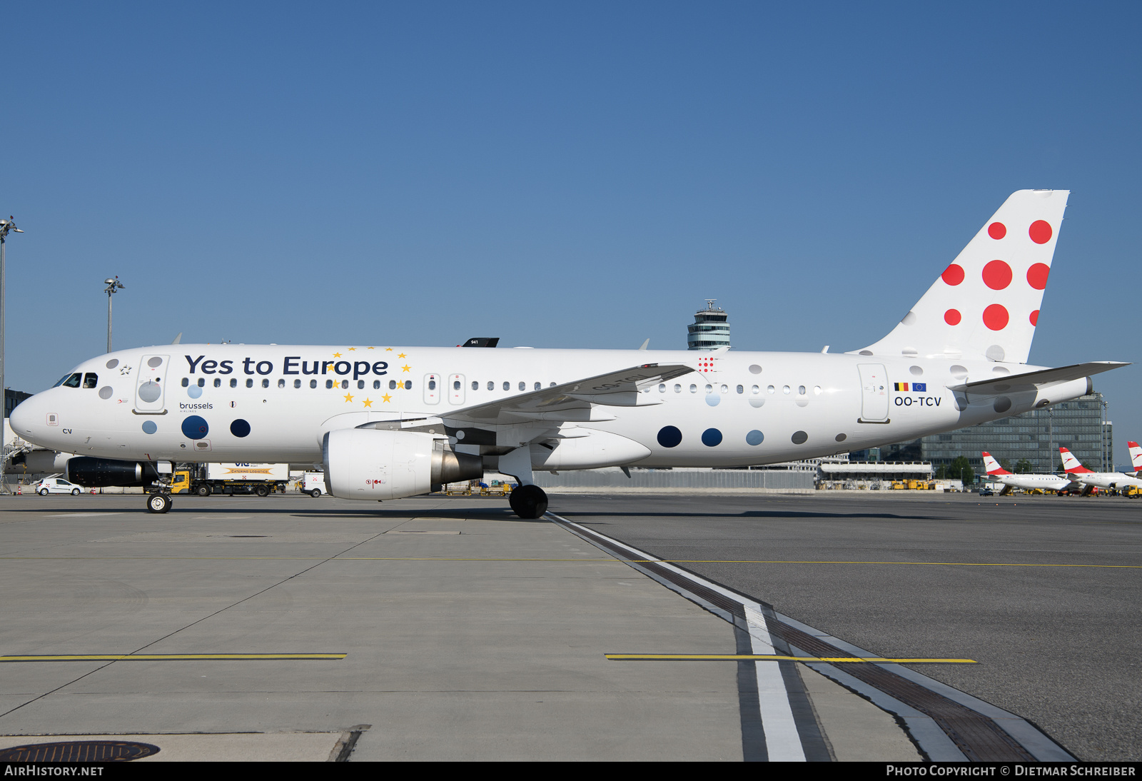 Aircraft Photo of OO-TCV | Airbus A320-231 | Brussels Airlines | AirHistory.net #689907