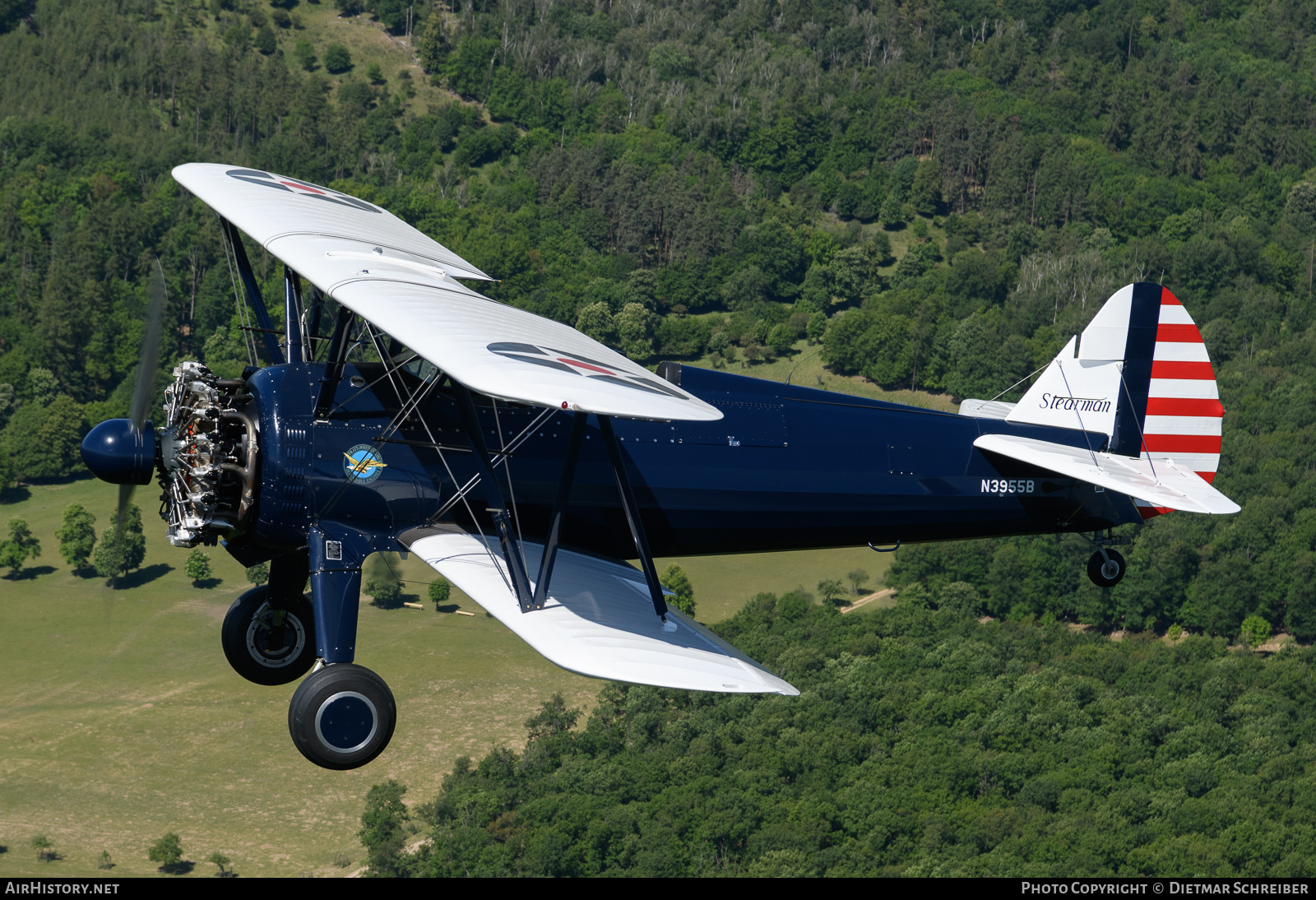 Aircraft Photo of N3955B | Boeing E75 Kaydet | USA - Air Force | AirHistory.net #689909