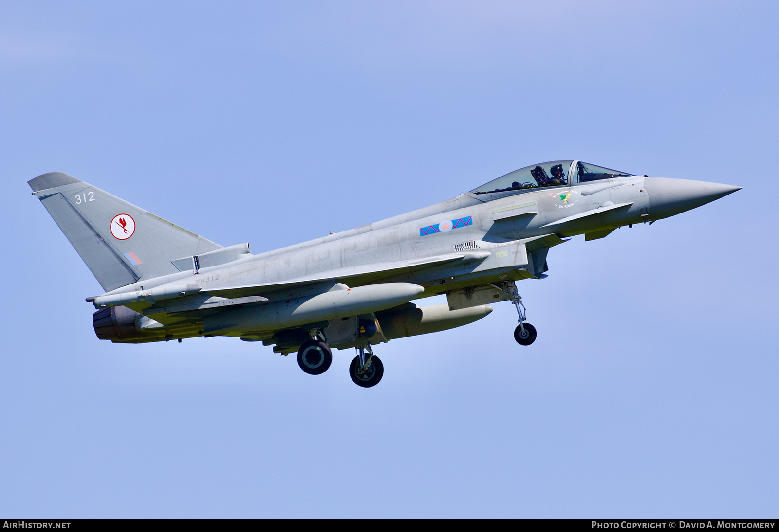 Aircraft Photo of ZK312 | Eurofighter EF-2000 Typhoon FGR4 | UK - Air Force | AirHistory.net #689914