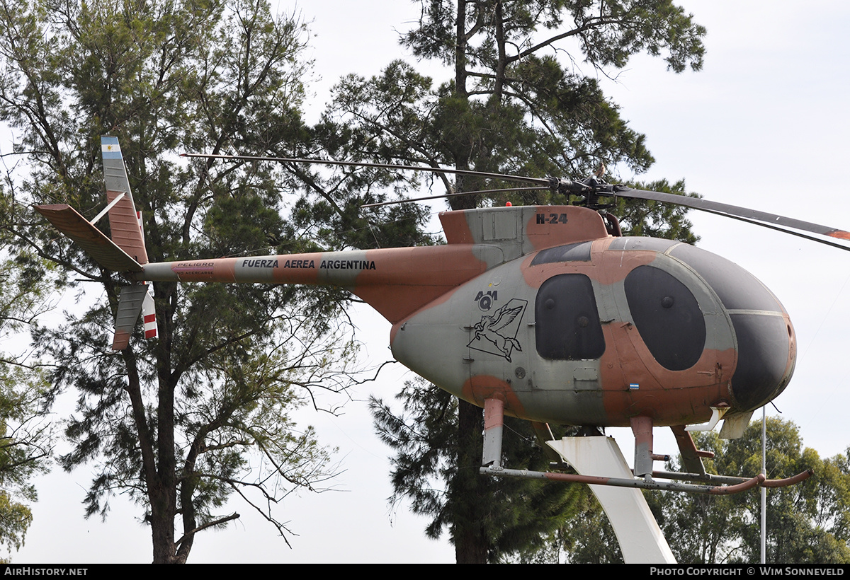 Aircraft Photo of H-24 | Hughes 500M (369HM) | Argentina - Air Force | AirHistory.net #689922