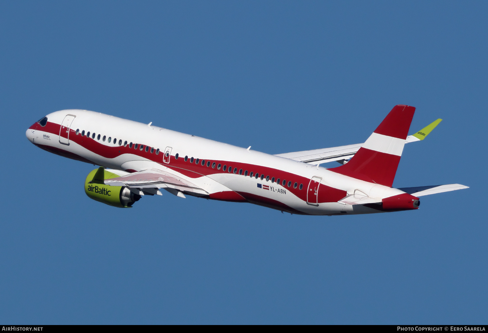 Aircraft Photo of YL-ABN | Airbus A220-371 (BD-500-1A11) | AirBaltic | AirHistory.net #689934