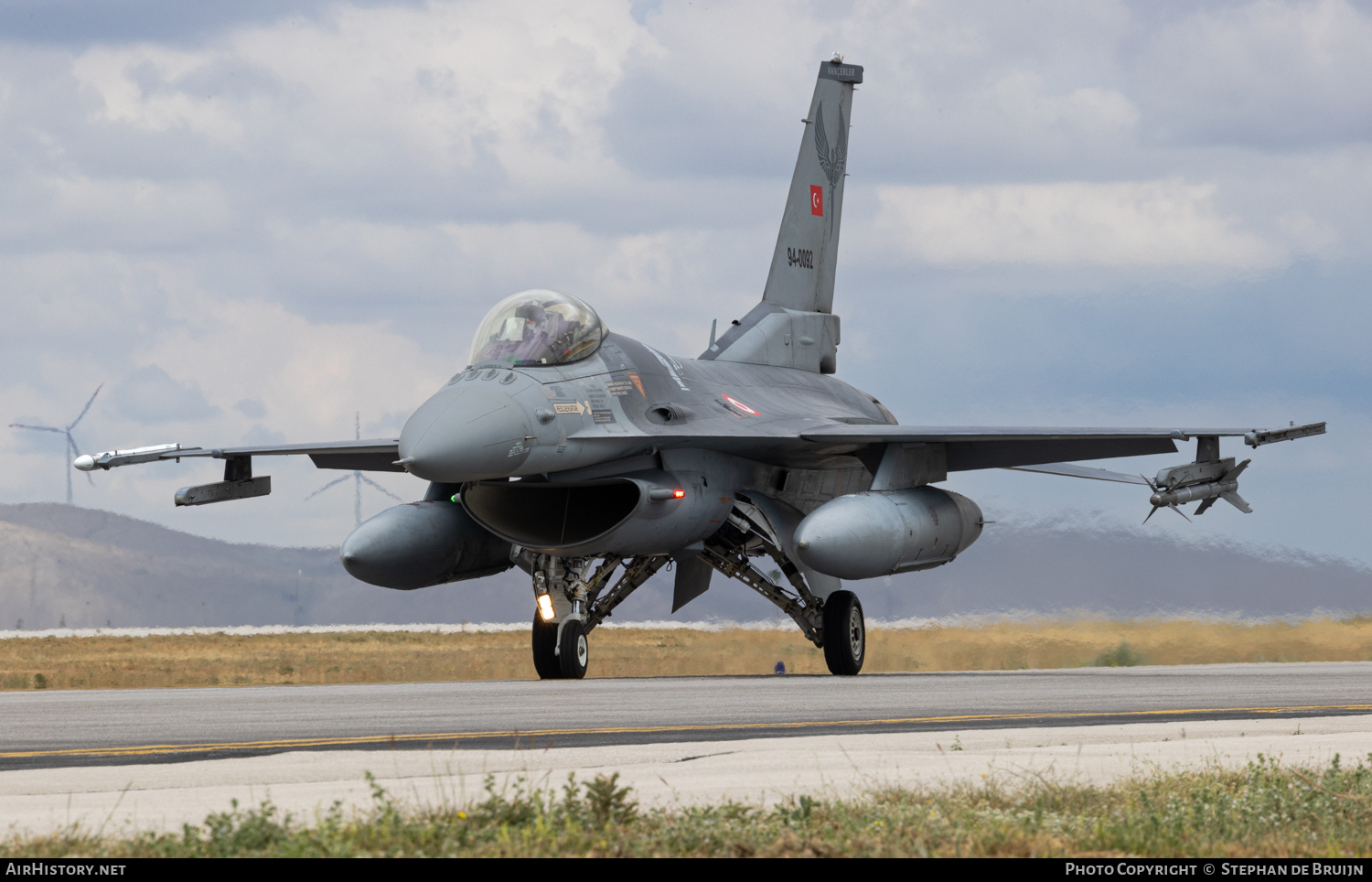 Aircraft Photo of 94-0092 | General Dynamics F-16C Fighting Falcon | Turkey - Air Force | AirHistory.net #689943
