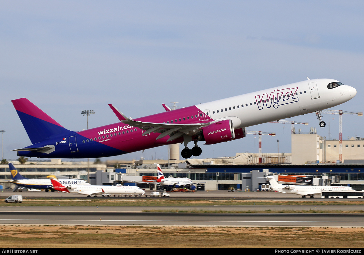 Aircraft Photo of 9H-WNK | Airbus A320-271NX | Wizz Air | AirHistory.net #689963