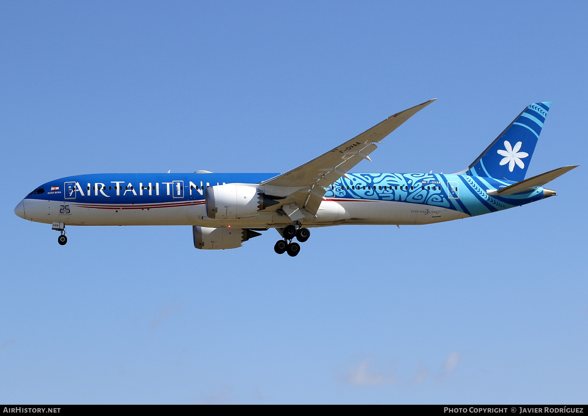 Aircraft Photo of F-OVAA | Boeing 787-9 Dreamliner | Air Tahiti Nui | AirHistory.net #689978