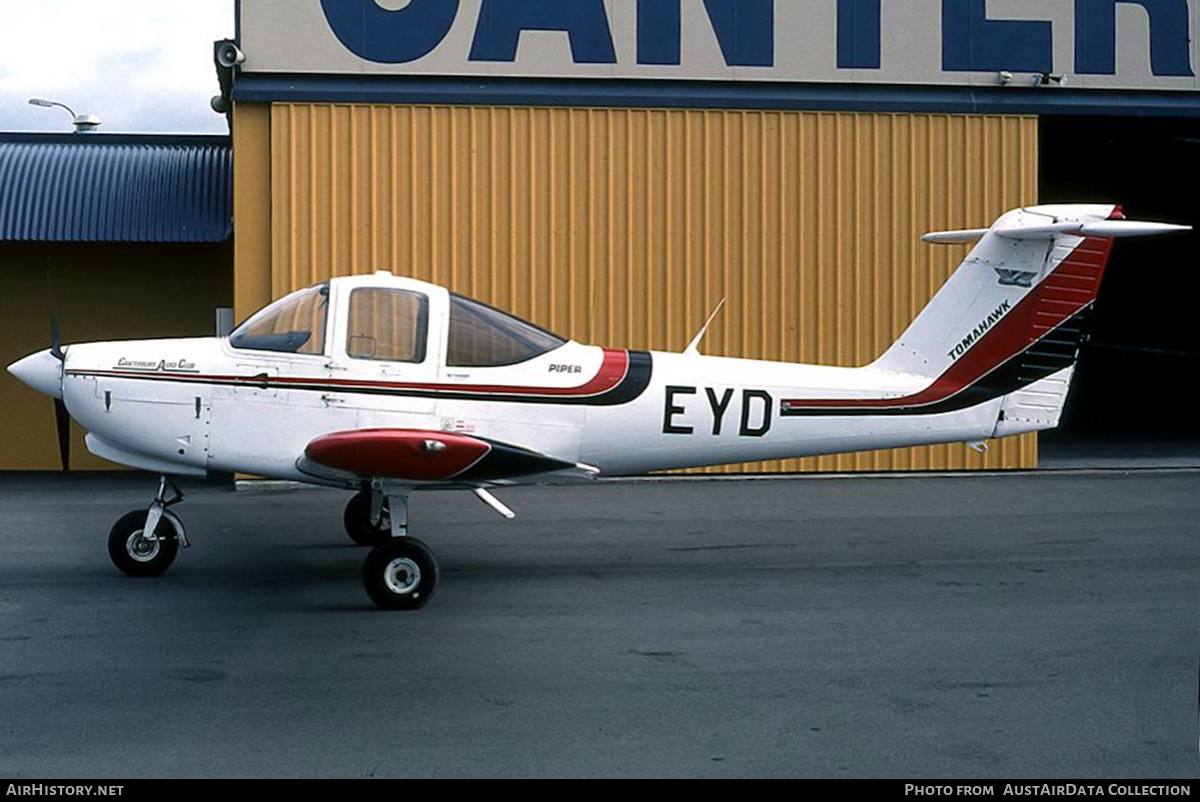 Aircraft Photo of ZK-EYD / EYD | Piper PA-38-112 Tomahawk | Canterbury Aero Club | AirHistory.net #689982