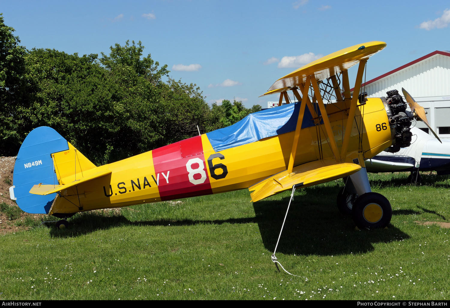 Aircraft Photo of N849M | Boeing B75N1 Stearman | USA - Navy | AirHistory.net #689985