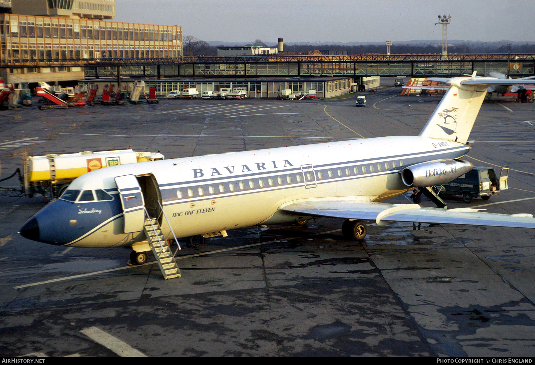 Aircraft Photo of D-ANDY | BAC 111-414EG One-Eleven | Bavaria Fluggesellschaft | AirHistory.net #690020