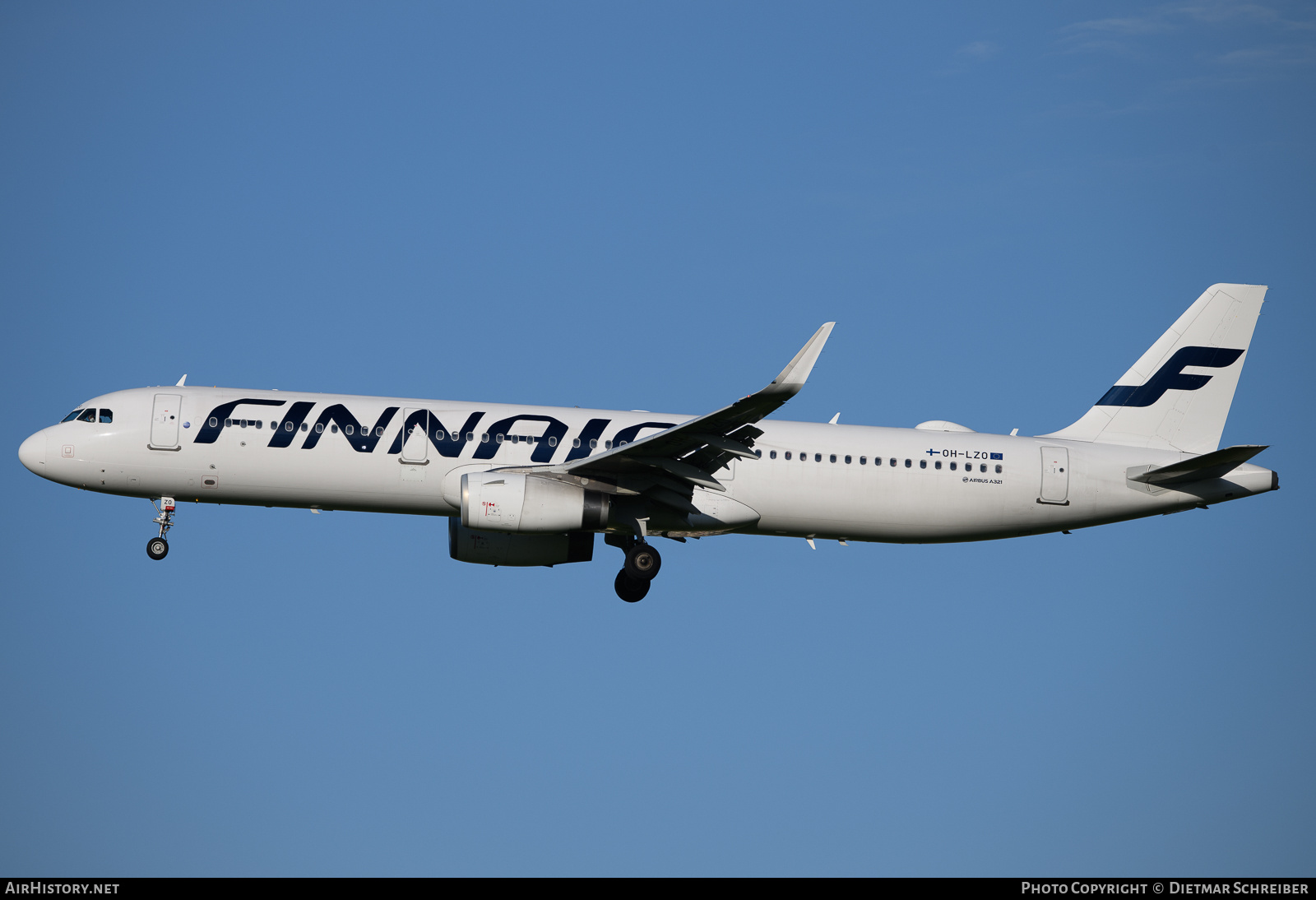 Aircraft Photo of OH-LZO | Airbus A321-231 | Finnair | AirHistory.net #690036