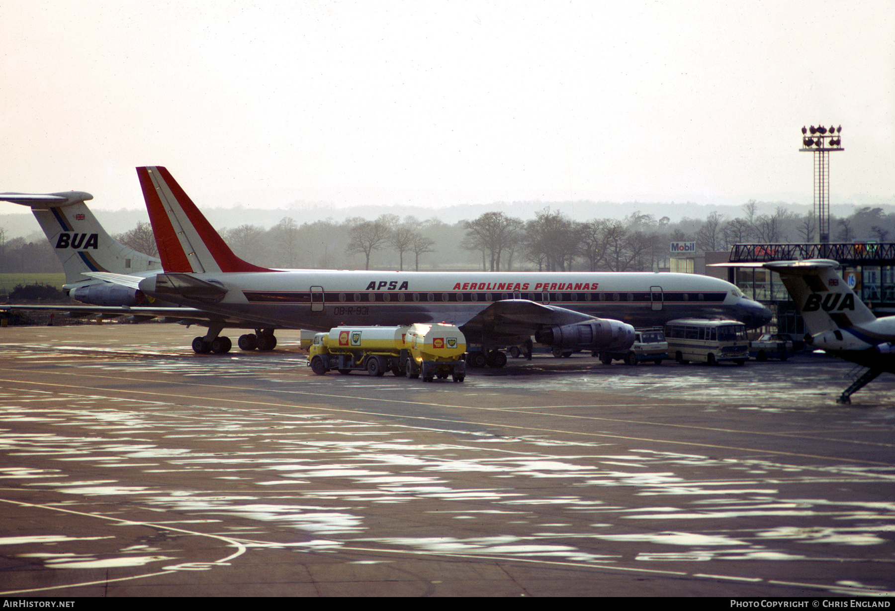 Aircraft Photo of OB-R-931 | Douglas DC-8-52 | APSA - Aerolineas Peruanas | AirHistory.net #690042