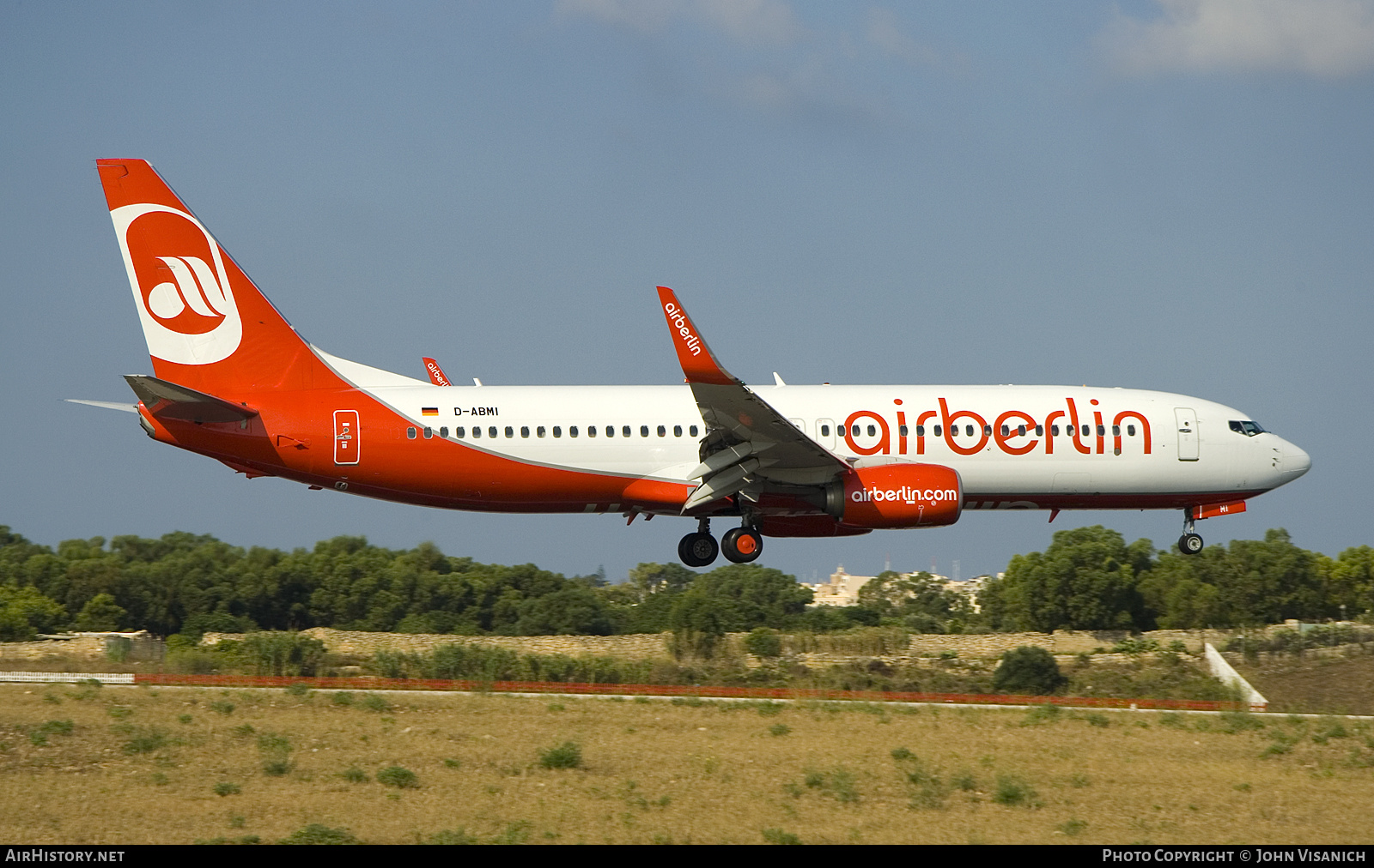 Aircraft Photo of D-ABMI | Boeing 737-86J | Air Berlin | AirHistory.net #690045