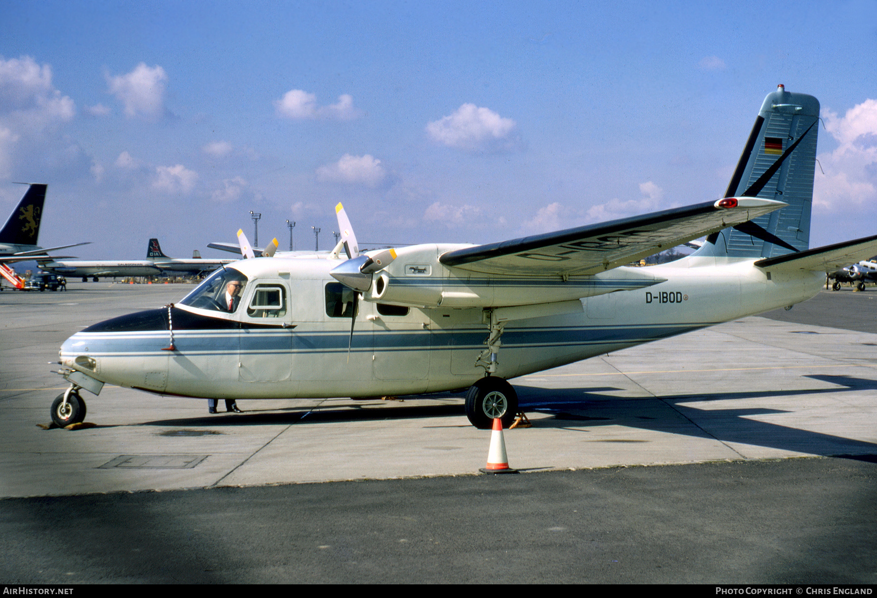 Aircraft Photo of D-IBOD | Aero Commander 500B Commander | AirHistory.net #690114