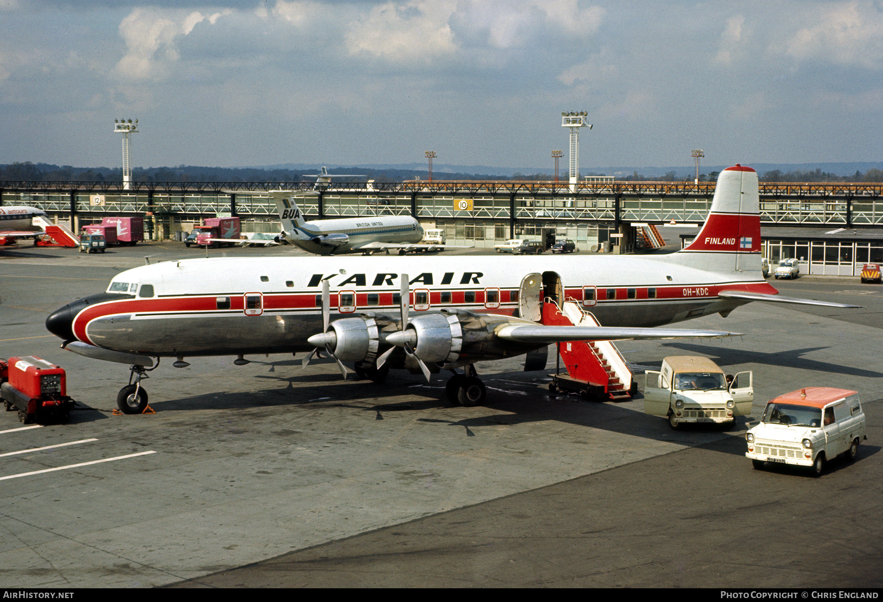 Aircraft Photo of OH-KDC | Douglas DC-6B | Kar-Air | AirHistory.net #690125