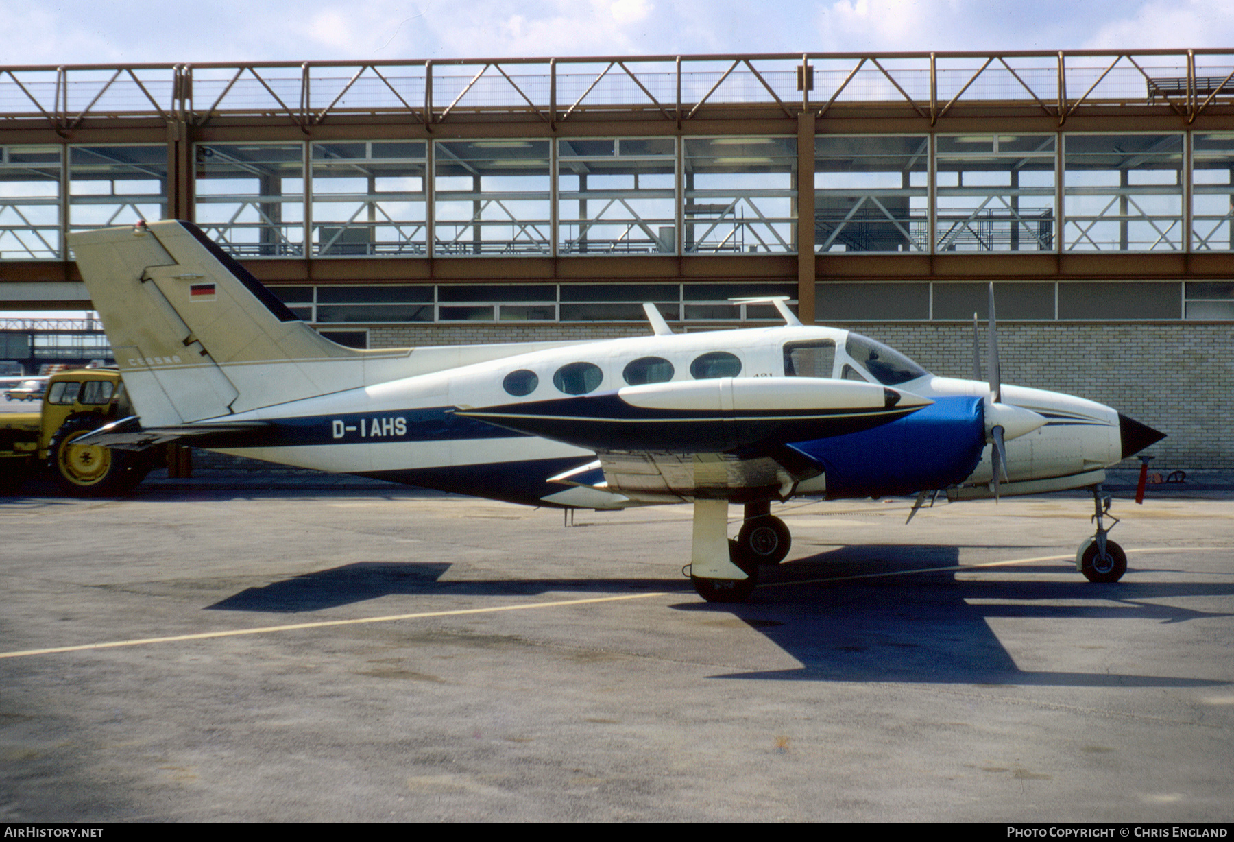 Aircraft Photo of D-IAHS | Cessna 421A | AirHistory.net #690148