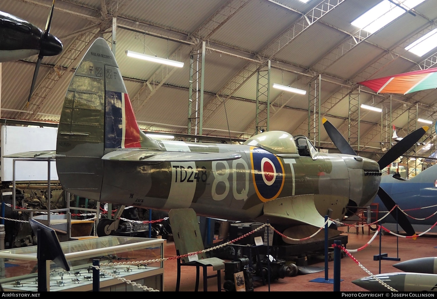 Aircraft Photo of TD248 | Supermarine 361 Spitfire LF16E | UK - Air Force | AirHistory.net #690178