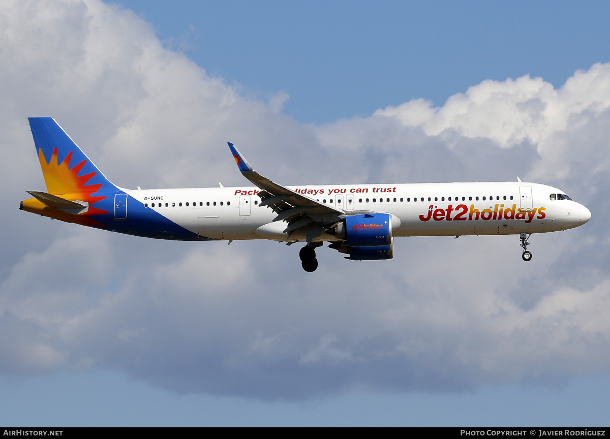 Aircraft Photo of G-SUNC | Airbus A321-251NX | Jet2 Holidays | AirHistory.net #690207