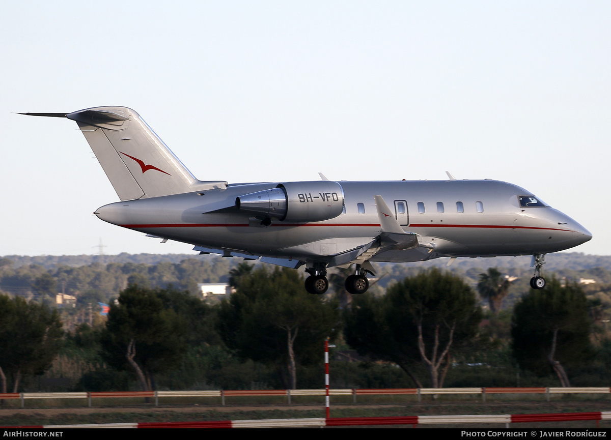 Aircraft Photo of 9H-VFO | Bombardier Challenger 605 (CL-600-2B16) | VistaJet | AirHistory.net #690212