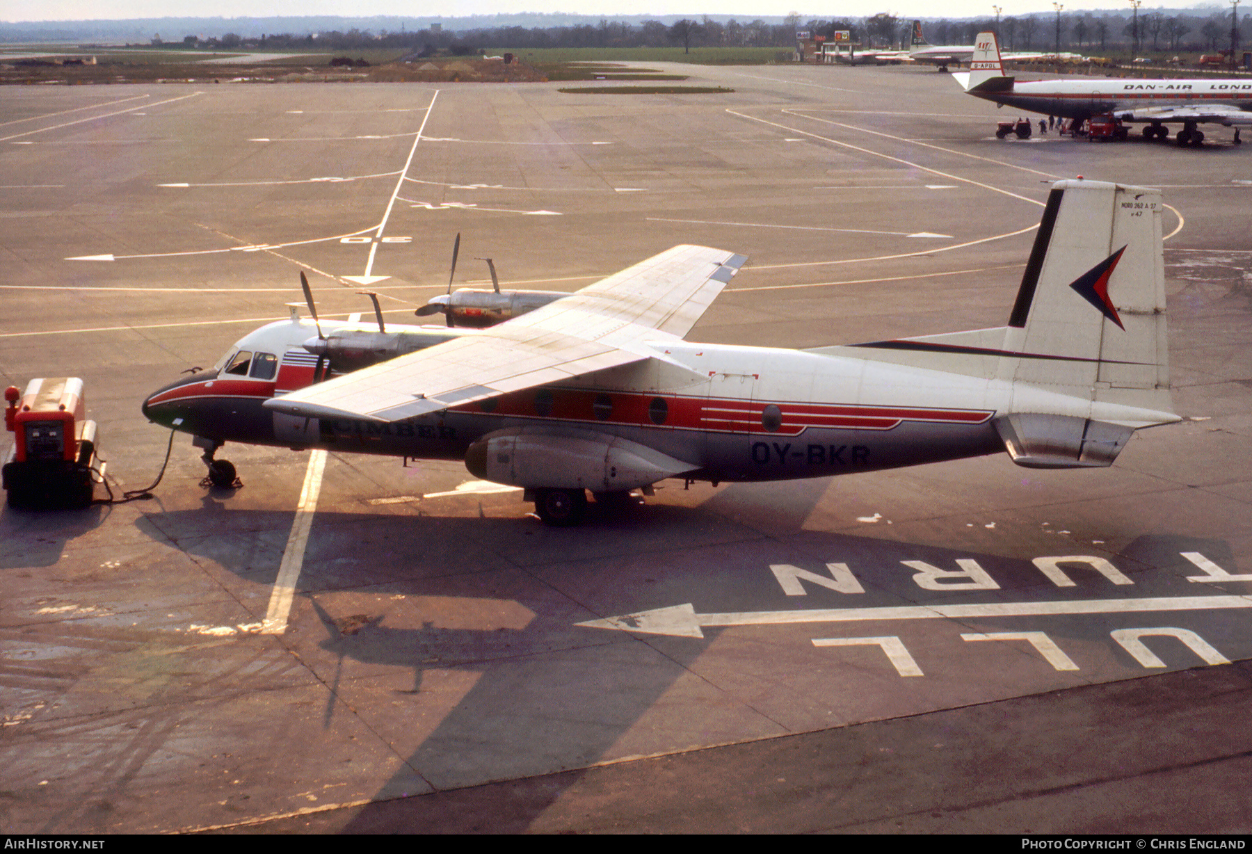 Aircraft Photo of OY-BKR | Nord 262A-27 | Cimber Air | AirHistory.net #690213