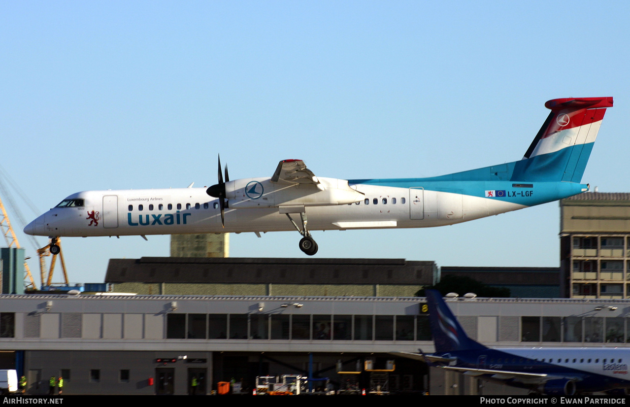 Aircraft Photo of LX-LGF | Bombardier DHC-8-402 Dash 8 | Luxair | AirHistory.net #690237